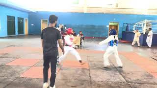 Girls Taekwondo41 weight taekwondo karate martialarts combatsport [upl. by Godfry]