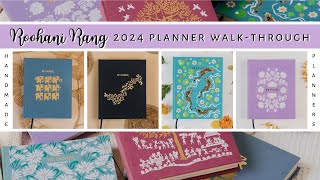 Roohani Rang 2024 Planner WalkThrough  Indian Planner 2024  Sanjana Raj [upl. by Cassandry150]