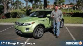 2012 Range Rover Evoque Test Drive amp SUV Review [upl. by Ittak]