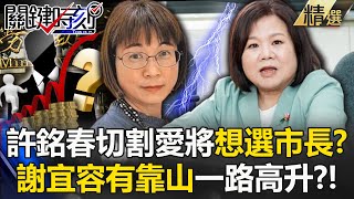 【霸凌懶人包】許銘春為選戰「切割謝宜容」遭酸還想選市長？霸凌者「有靠山」一路不斷高升！？ 【關鍵時刻】202411204 劉寶傑 張禹宣 姚惠珍 李家名 謝松善 林廷輝 [upl. by Grindlay]