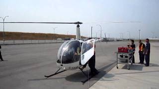 R22 Tail rotor balancing and tracking [upl. by Monteria400]