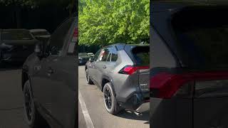 Is Magnetic Gray Metallic the best Toyota paint color 2024 RAV4 Hybrid XSE shorts [upl. by Laird]