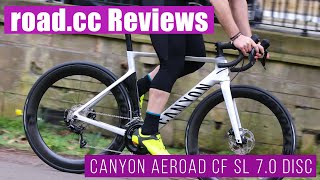 Canyon Aeroad CF SL Disc  the best budget aero bike [upl. by Guinn371]