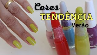 6 CORES DE ESMALTES TENDÊNCIA 2024 [upl. by Robinetta]