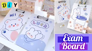 How to make your own exam board at home  DIY cute exam board [upl. by Kaila534]