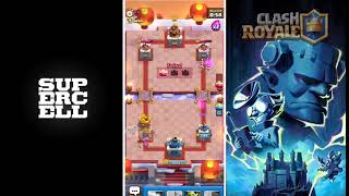 Clash Royale  Battle p77 vs vv [upl. by Anaihsat]