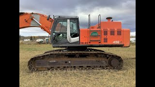 Hitachi ZX450LC3 Excavator Stock 24JD05043002 Video 4 of 4 [upl. by Soisinoid]