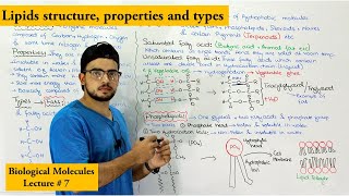 Lipids Structure types and Functions Part 1 [upl. by Akeryt]