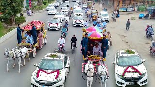 New wedding Barat  Vekh baraatan challiyan FSD  New Punjabi Wedding  Wedding Song Barat  JK [upl. by Iggep]