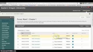 Online Classes Using Blackboard [upl. by Colp651]