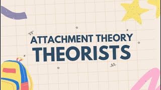 Attachment Theory Theorists [upl. by Ailen65]