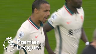 Joel Matip grabs Liverpool equalizer v Aston Villa  Premier League  NBC Sports [upl. by Dorn]