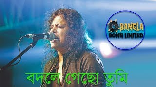 বদলে গেছো তুমি বদলে গেছে মন নেই তুমি আগের মতন  Lyric By Nogor Baul James  Bangla Song limited [upl. by Drawets854]