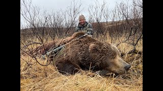 Kodiak Island 10foot Giant Alaskan Bear hunt [upl. by Slein748]