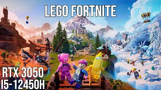 Lego Fortnite  RTX 3050 85W  i512450h  Gameplay Laptop [upl. by Clareta]