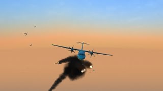 Plane crash in TFS  cvr [upl. by Hildie]