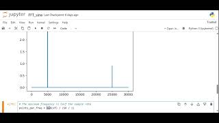 Denoising the signal  FFT Lecture 4 [upl. by Gorrian608]