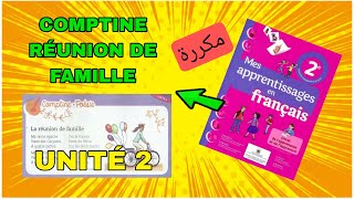 Poème Réunion de Famille  2AEP Unité 2  Mes apprentissages en français [upl. by Avlasor]