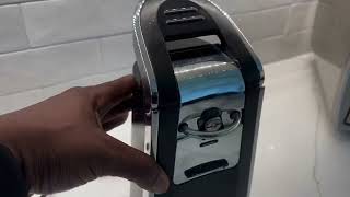 Hamilton Beach 76606ZA Smooth Touch Electric Automatic Can Opener Review [upl. by Daniels]