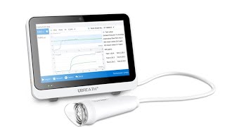 UBREATH BA200 Breath Analyzer Intro in Chinese FeNO FeCO Fractional exhaled nitric oxide [upl. by Adnawal]