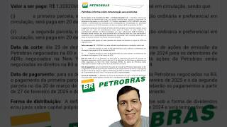 Petrobrás anuncia pagamento de Proventos Petrobras PETR3 PETR4 Dividendos JCP Proventos [upl. by Dewhurst177]