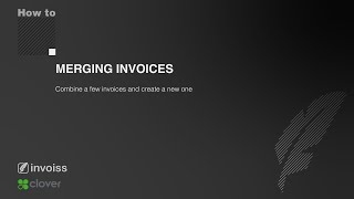 Merging Invoices [upl. by Retlaw]