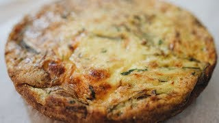 Frittata di patate e carciofi al forno – Ricetta velocissima [upl. by Nasya461]