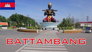 CITY TOUR BATTAMBANG CAMBODIATHE SAFE AND HAPPY TOWN [upl. by Sarad]