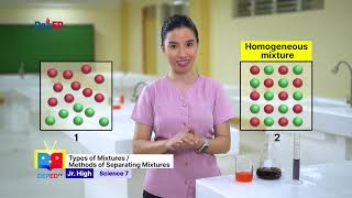 Grade 7 Science Q1 Ep9 Types of Mixtures Methods of Separating Mixtures [upl. by Tamra]