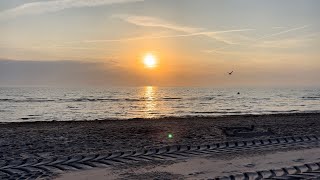 SCHARBEUTZ  Sonnenaufgang am Strand 🌅🏖️ [upl. by Nyliak]