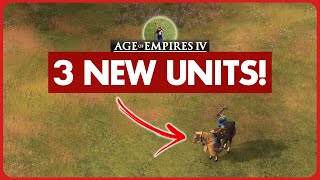 Three All NEW Units in AoE4 [upl. by Lotus]