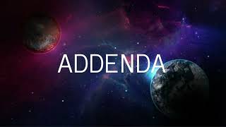 Addenda  Pronunciation amp Meaning pronounce pronunciation [upl. by Anyrtak]