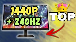 🔝TOP MONITORES GAMING 1440p 240Hz ✅ FUENTES PROFESIONALES [upl. by Eniamahs]