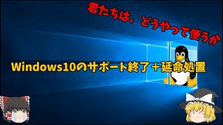 【2025年10月どうする】Windows10のサポート終了！＋延命処置 windows windows10 windows11 [upl. by Stroud37]