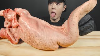 MUKBANG🧲 GIANT BEEF TONGUE [upl. by Acile]