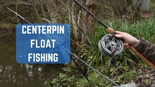 Float Fishing Using A Centerpin amp Quiver Tip for Winter Carp [upl. by Lil]