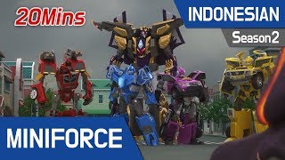 Indonesian dub MiniForce S2 EP2526 [upl. by Atalante]