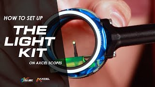 AXCEL  Light Kit Setup on AXCEL AVX Scopes [upl. by Haidedej]