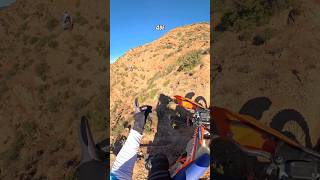 EN EL LÍMITE DE UN PRECIPICIO😰 hardenduro enduro motero motor motos [upl. by Atiluj203]