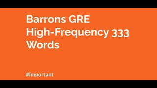 Vocabulary 6190GRE HighFrequency 333 Words শব্দার্থ meaning Uses of words [upl. by Pharaoh]