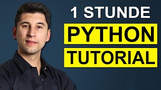 Python Tutorial Deutsch Lerne Python in einer Stunde [upl. by Leahcar169]