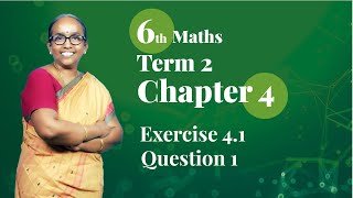 6th Maths  Term2  Chapter 4  Exercise 41  Question 1  Tamil Medium  TNPSC  Ranjitham Maths [upl. by Inavoy]