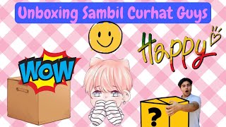 Vlog Unboxing UNBOXING SAMBIL CURHAT GUYS [upl. by Ameh363]