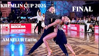 Kremlin Cup 2024  Final  Amateur Latin [upl. by Eilis]