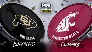 WSU Football Highlights vs Colorado 111723 [upl. by Tychonn]