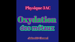 Oxydation des métaux dans lair  exercice 5 [upl. by Pearl]