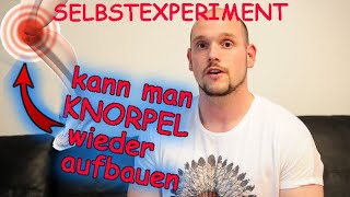 Selbstexperiment kann man Gelenksknorpel wieder aufbauen [upl. by Anivek515]