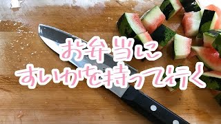 お弁当のフルーツすいか編【スープジャー】 [upl. by Ramas]