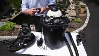 HOW TO  PART 2 Setting up amp Installing the Danner Pondmaster Clearguard Pressurized Pond Filter [upl. by Bentlee]