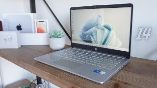 HP Laptop 14 Review and Unboxing 2022 [upl. by Oirasec]